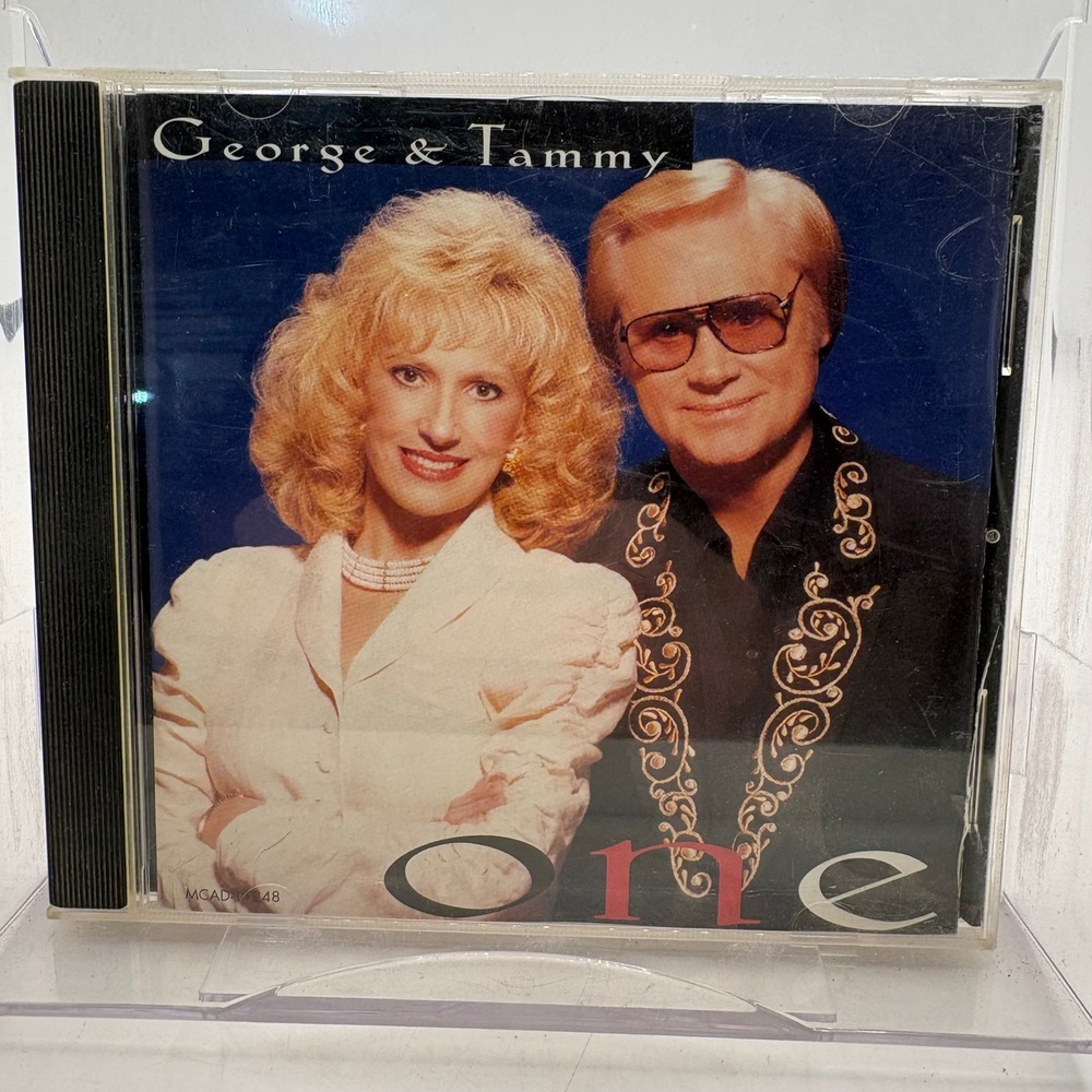George Jones & Tammy Wynette One CD Album 1995 MCA MCAD-11248 Country Duets